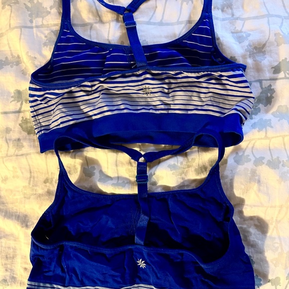 Athleta - 2 sports bras and a padded (removable pads) bralette sz XL - Picture 4 of 6